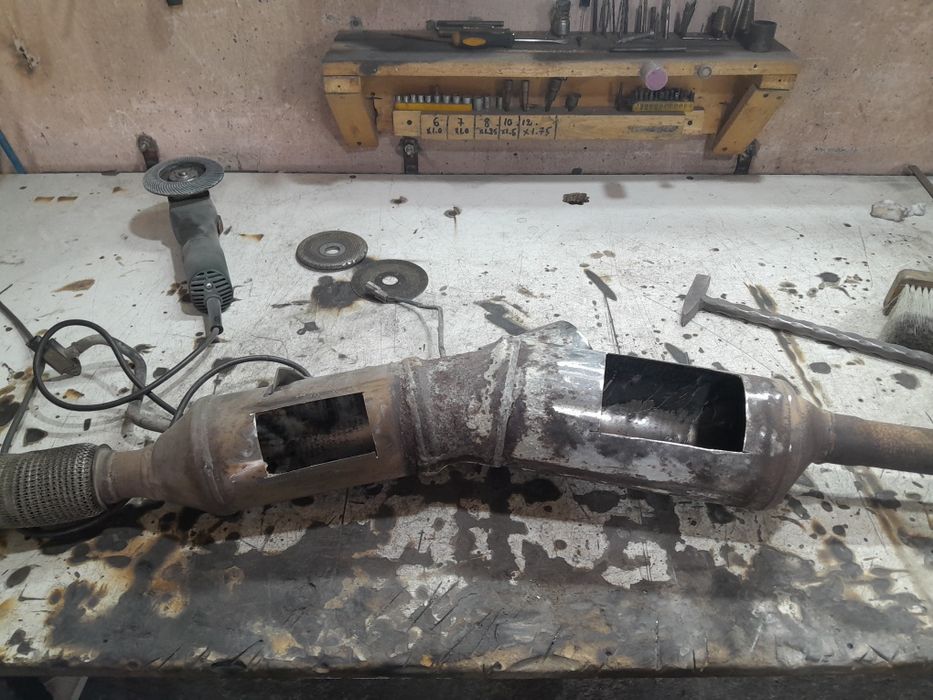 Sudură în inox oțel pe loc.