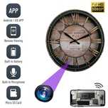Camera Spion WIFI, TSS-MCPM20 Ascunsa in Ceas de Perete, 5MP  Full HD