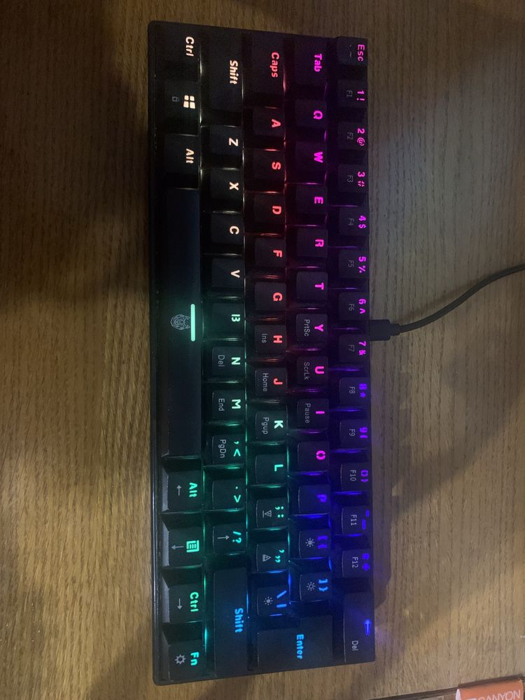 60% Гейминг клавиатура A+ K76 (Gaming keyboard)