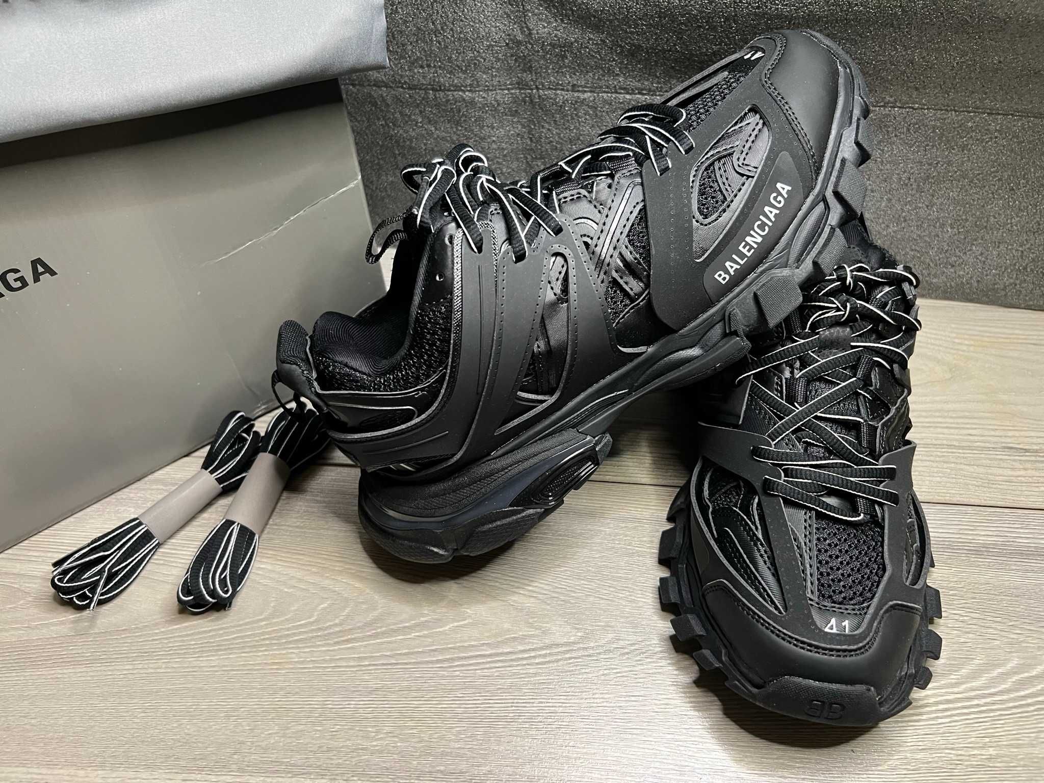 Balenciaga Track Triple Black Full Box