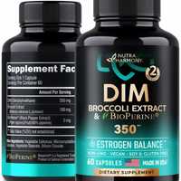 DIM 350 MG и брокколи – добавки DIM (дииндолилметан) поддерживают горм