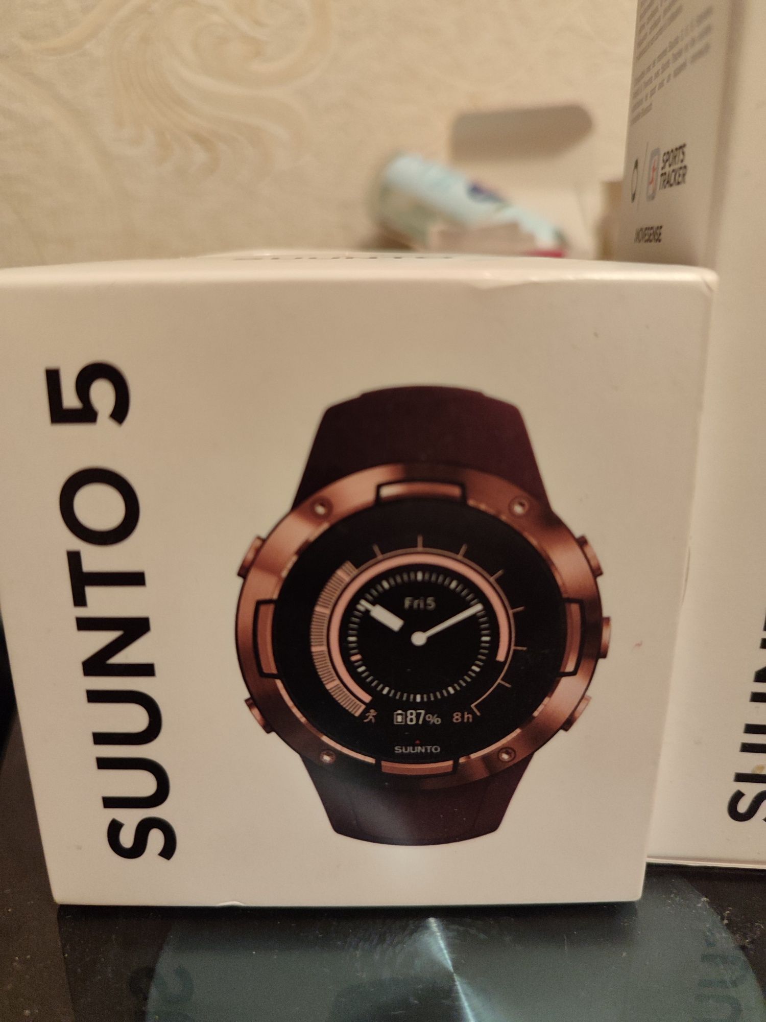 Смарт-часы Suunto 5 Burgundy Copper золотистый-красный