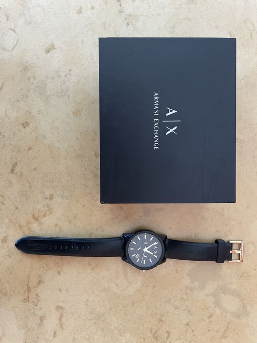 Часовник Armani Exchange Outerbanks AX7105 Черен