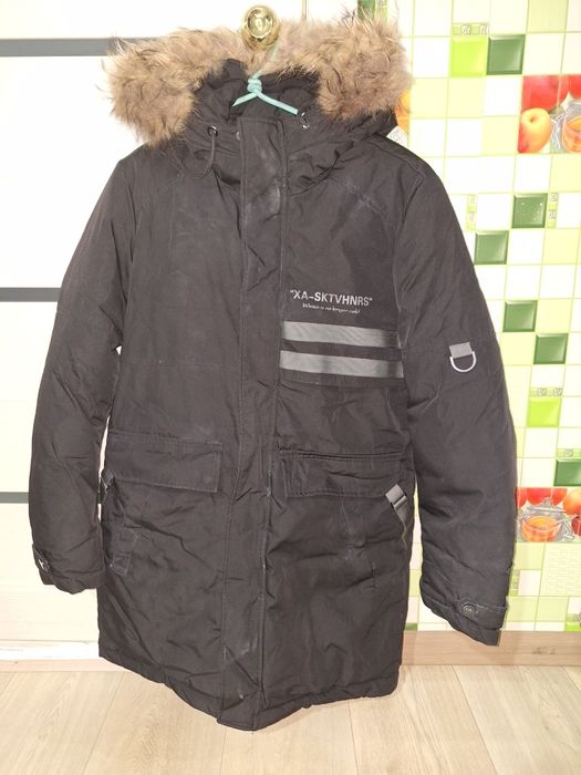 Пуховик зимний для мальчика