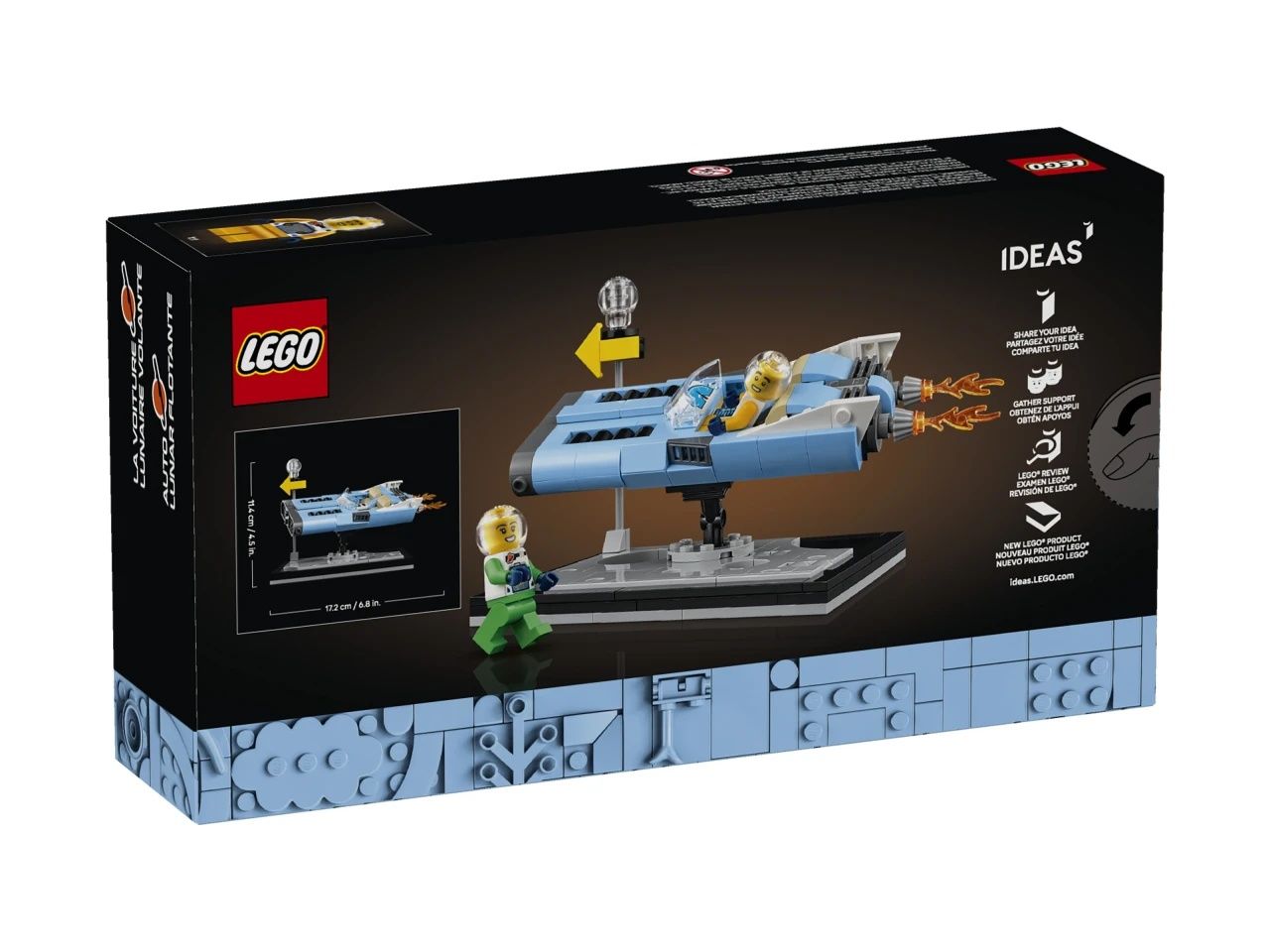 LEGO 40789 Flying Moon Car Lego ideas