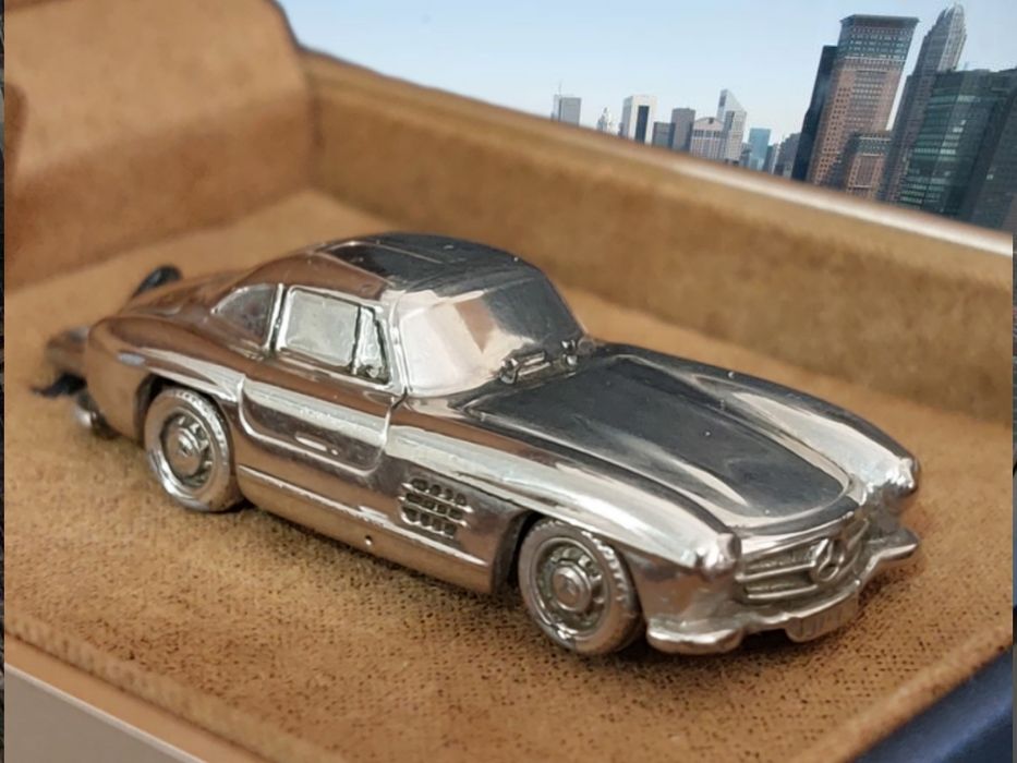 Mercedes Benz 300SL 1957 BBURAGO Италия эксклюзив подарок брелок
