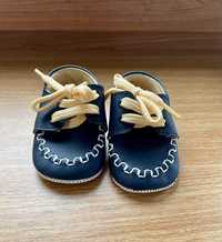 Pantofi  bleumarin pentru bebelusi