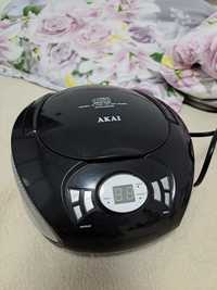Compact radio disc Akai portabil