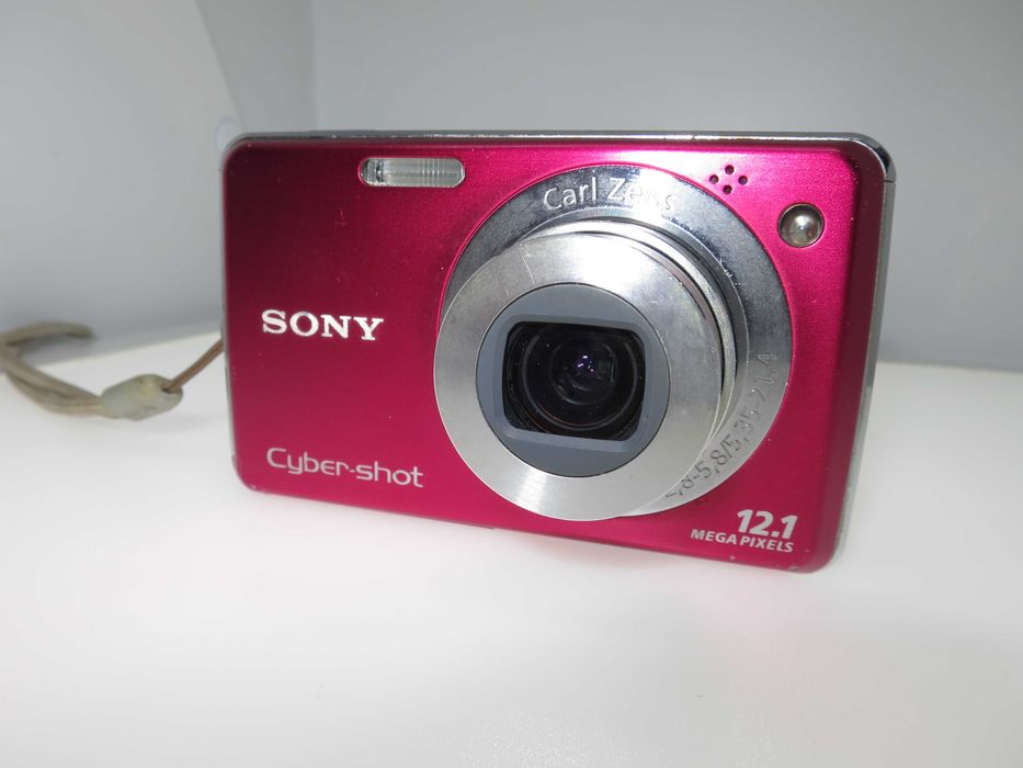 SONY Cyber-shot W230 цифрова камера розов компактен фотоапарат