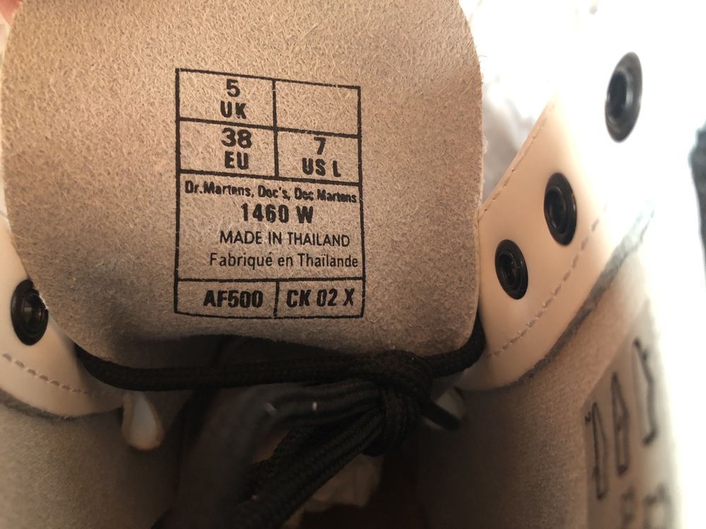 Dr. Martens 1460 W Patent Lamper ОРИГИНАЛНИ дамски кубинки 38 и 39