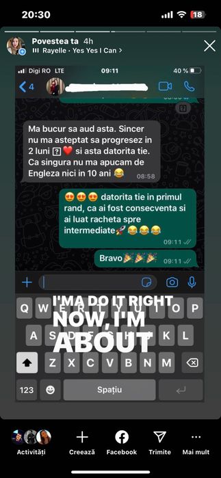 Meditații limba engleză