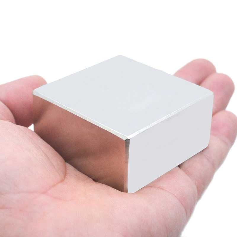 Magnet puternic neodim bloc 50x50x30mm - Forta de atractie aprox 200kg