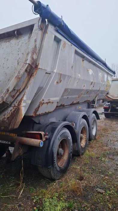 Semiremorca  MEILLER transport agregate