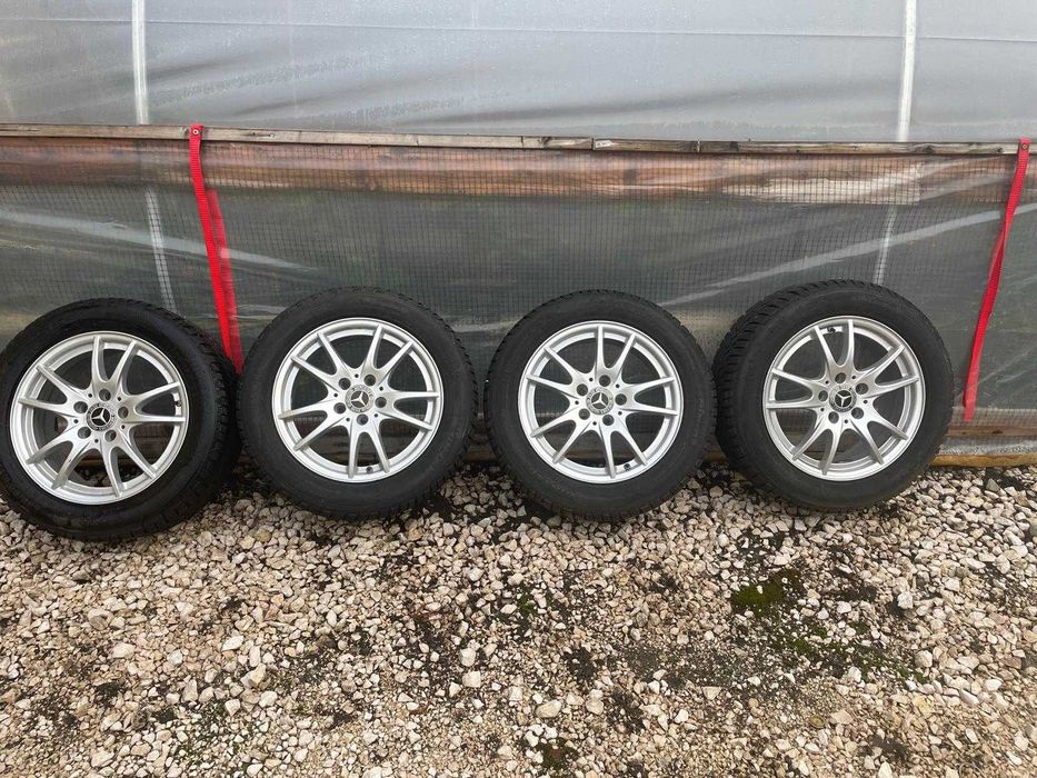 Jante Mercedes cu anvelope de iarna