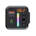 FM Bluetooth Предавател с QC3.0 & PD 20W