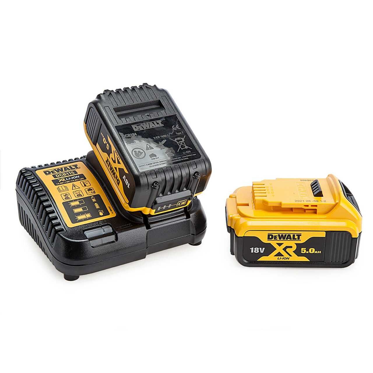 Зарядно устройство DeWALT DCB115 , 10.8-18.0 V , Li-Ion