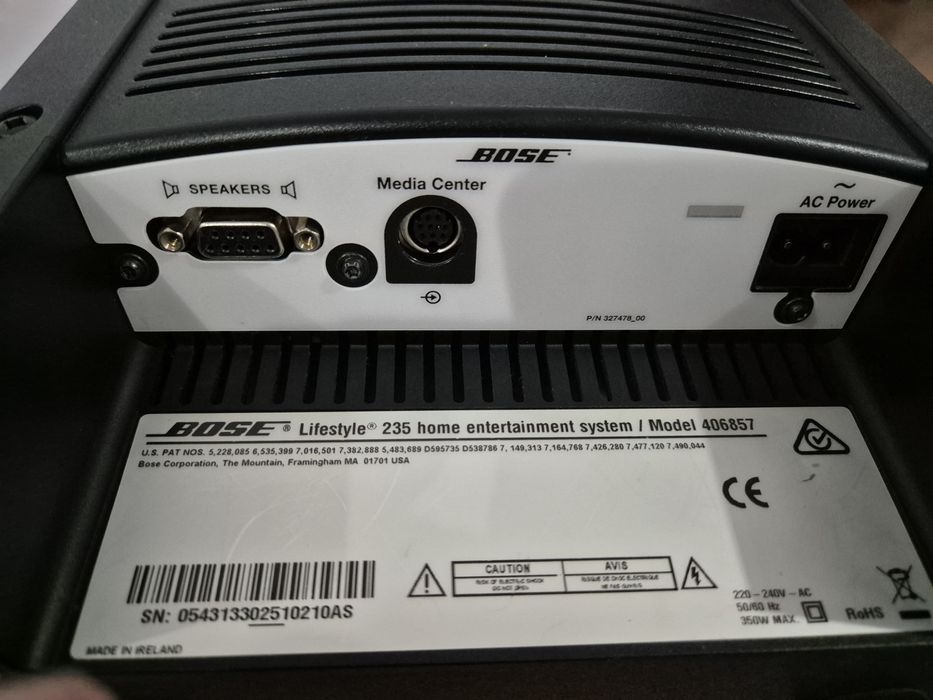 Bose Lifestyle 235 sateliți si subwoofer