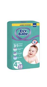 Evy Baby Junior 4/58, 5/46 подгузники Еви Бейби