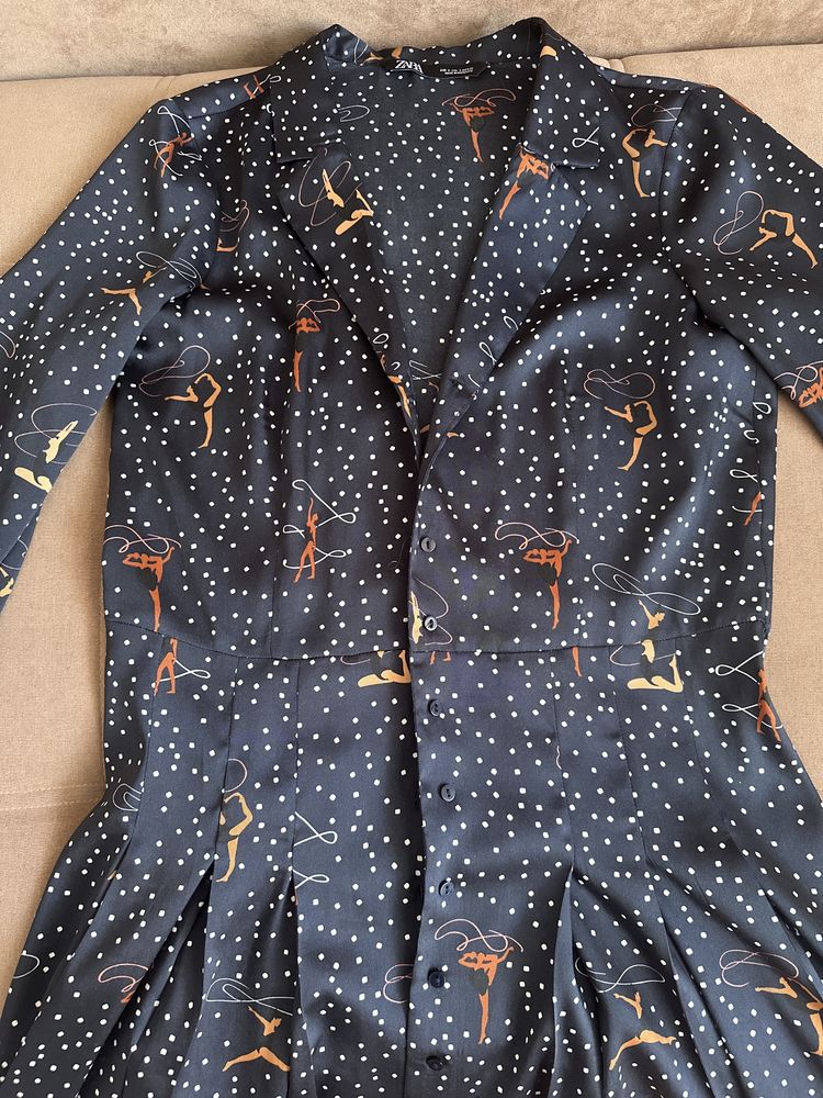 Платье рубашка от Zara
