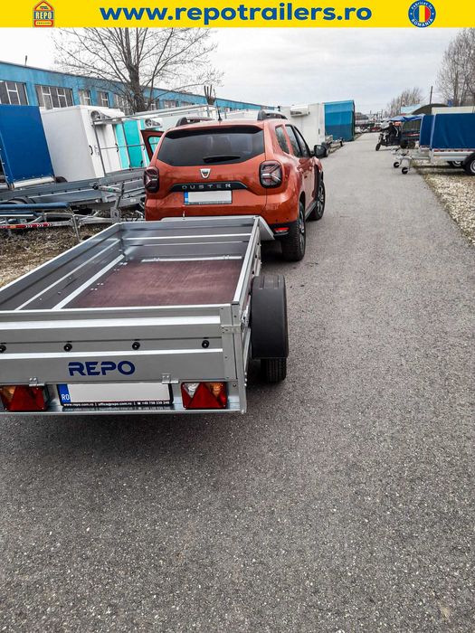 Remorca auto 750 cu prelata basculabila ,auto,atv apicola