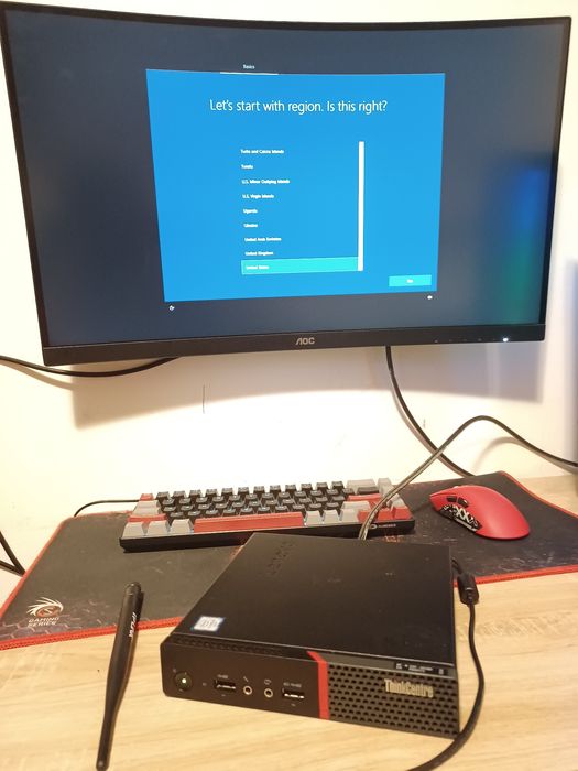 Mini pc lenovo thinkcentre mt700