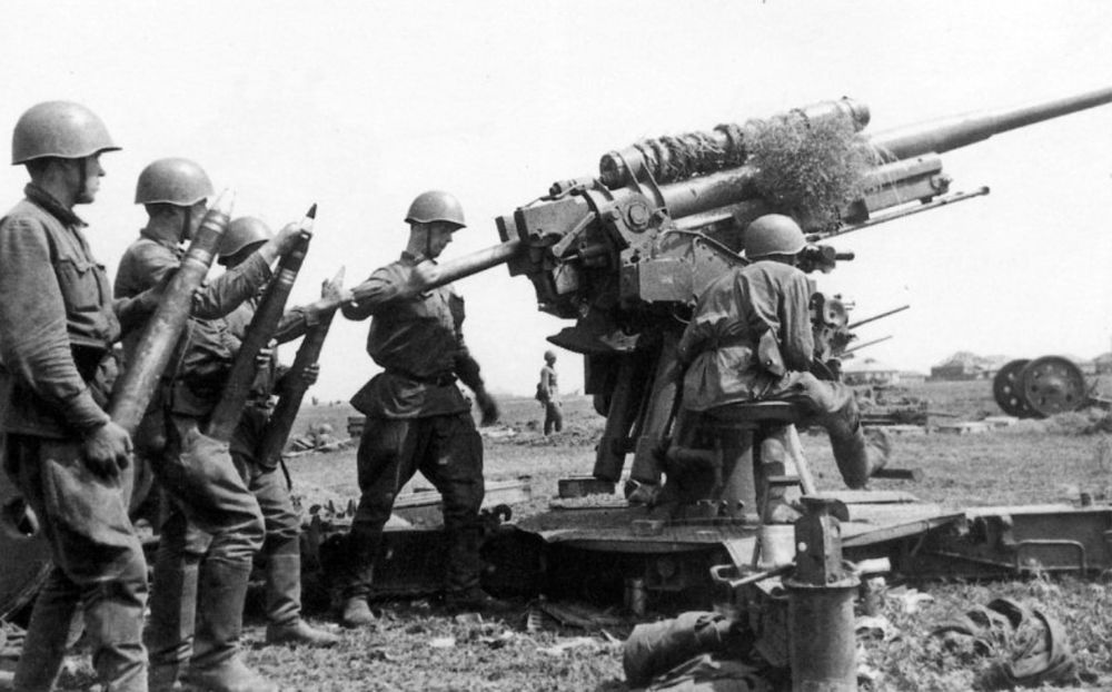 Tub proiectil 57 cm tun Flak cal. 88 german nazist ww2 militar razboi