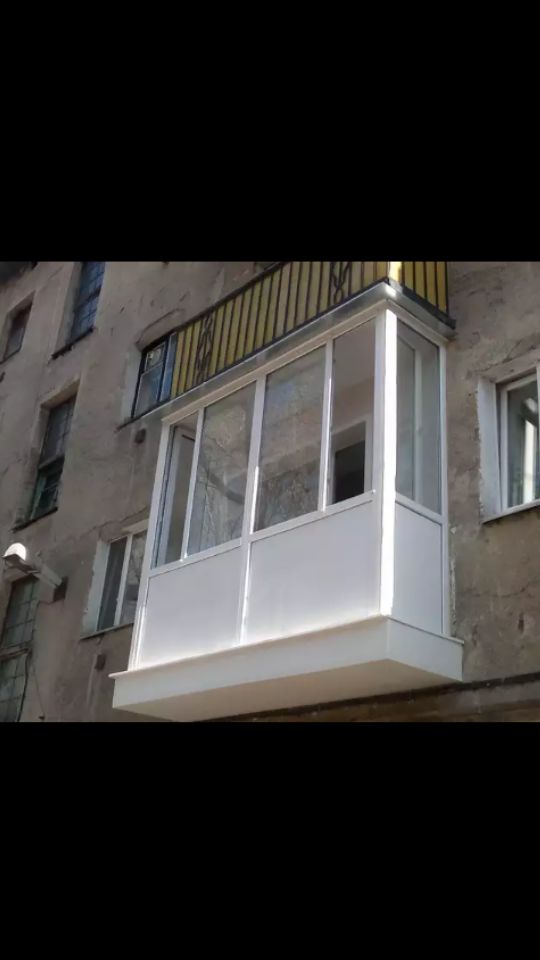 Пластиковые Болконы окна по немецкой технологии.