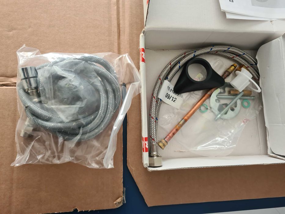 Baterie chiuvetă Franke Granito G Doccia, Bianco Gran – Nouă