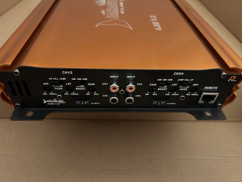 Продам новый усилитель Dl Audio Barracuda 4.85. 4-х канальный