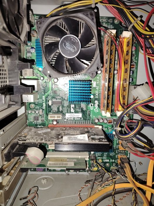 Компьютер офисный+hdmi кабель без монитора