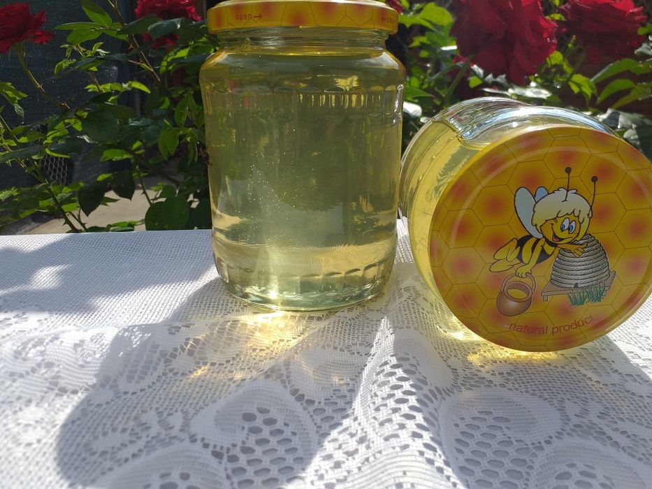 Miere de salcam 40, poliflora 30 si rapita 30 productie propie