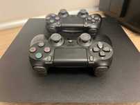 PS4 Pro 1TB + 2 Controllere + 11 Jocuri - stare foarte bună