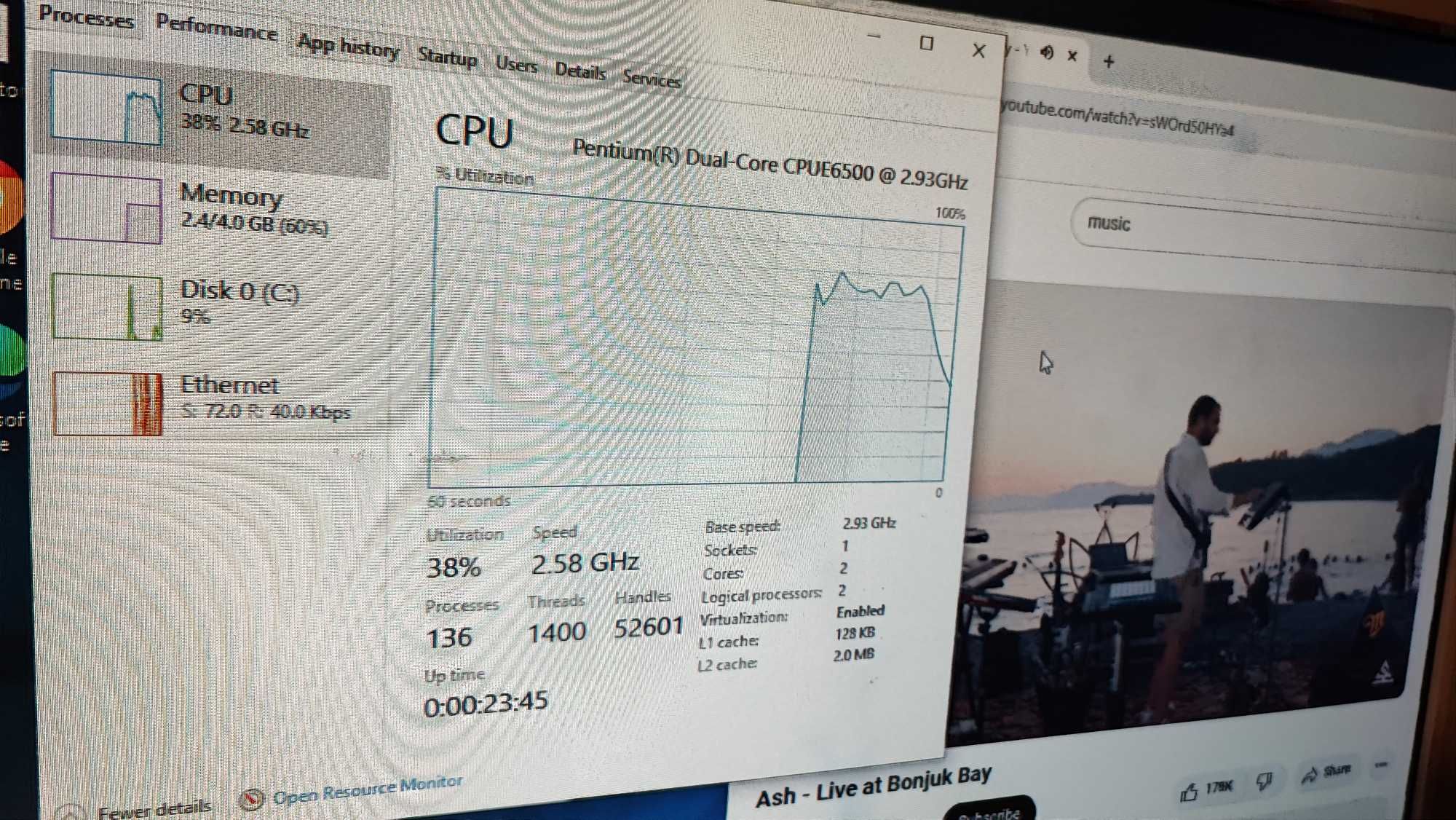 kit placă de bază asus p5kpl, intel E6500, 4gb ddr2 800
