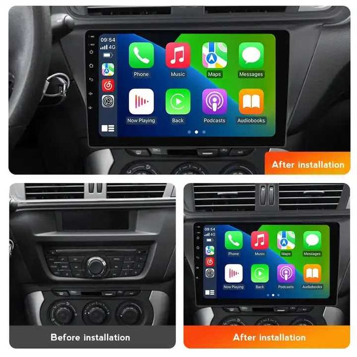NAVIGATIE Android 14 Citroen C3 - XR 2010 -2015 Waze CarPlay + CAMERA