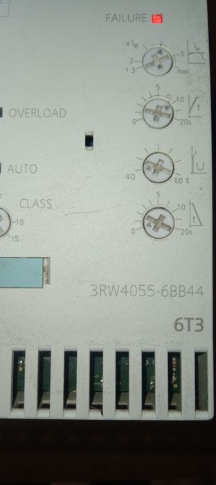 SOFTSTARTER Siemens -pornire motor electric 55kw