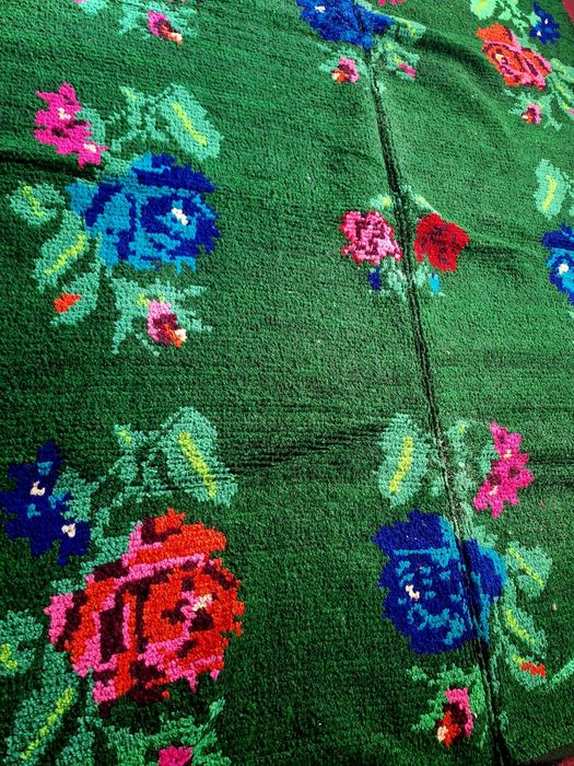 Ръчно тъкан родопски вълнен китеник - НОВ!