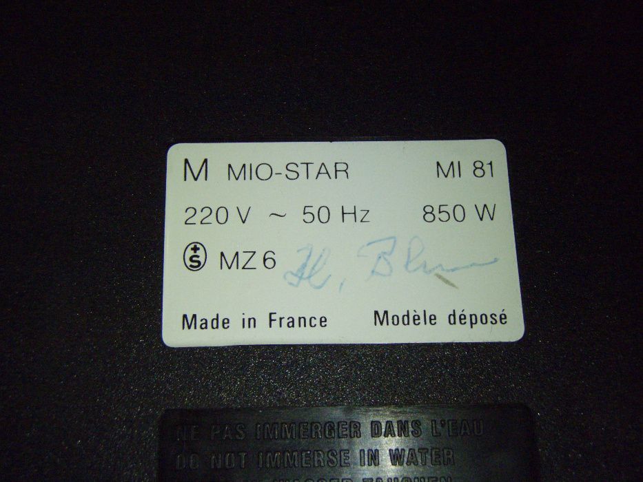 Placa ceramica incalzire mancare suprafat metalica Mio Star MI 81 850W