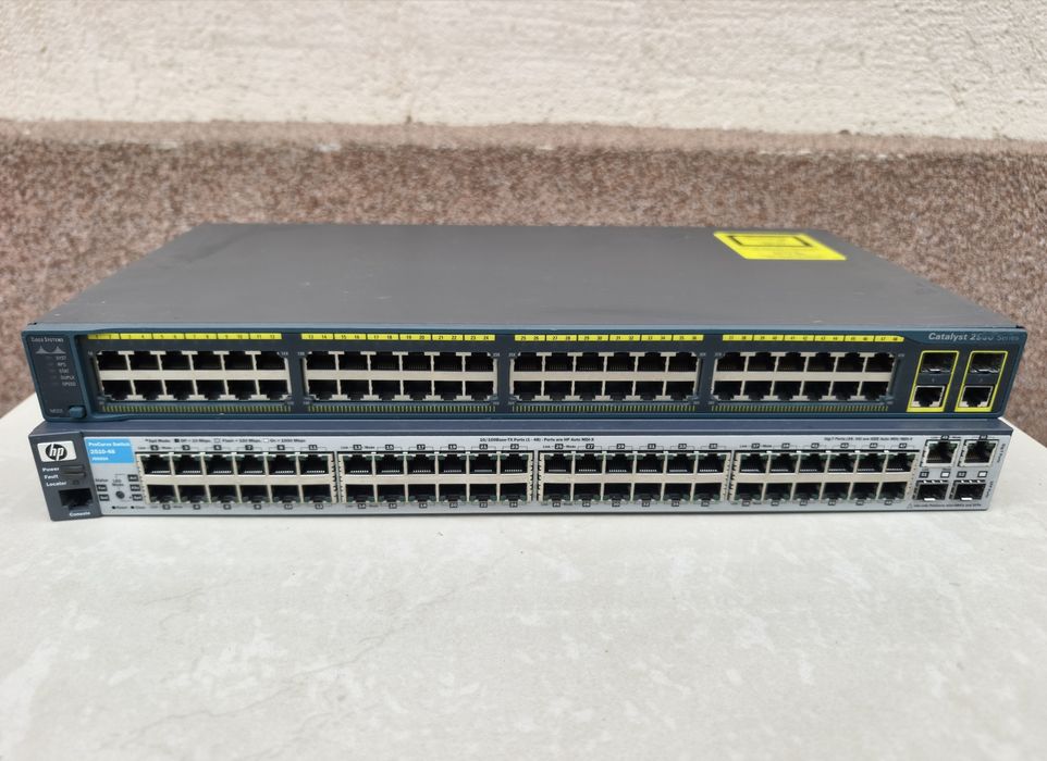 Switch HP si Cisco 48 porturi