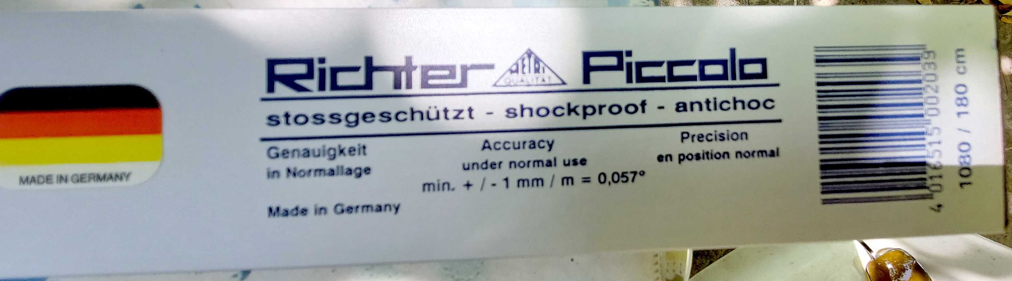 Нивелир Richter Piccolo 180см  удароустойчив алуминиев - нов