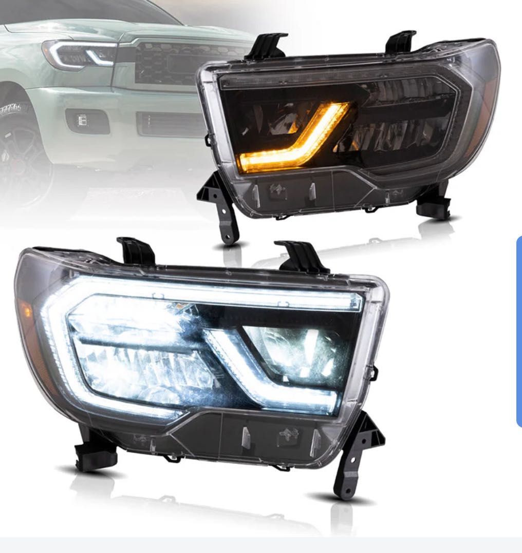 LED Тунинг фарове Toyota tundra 07-13 и Toyota Sequoia 08-20