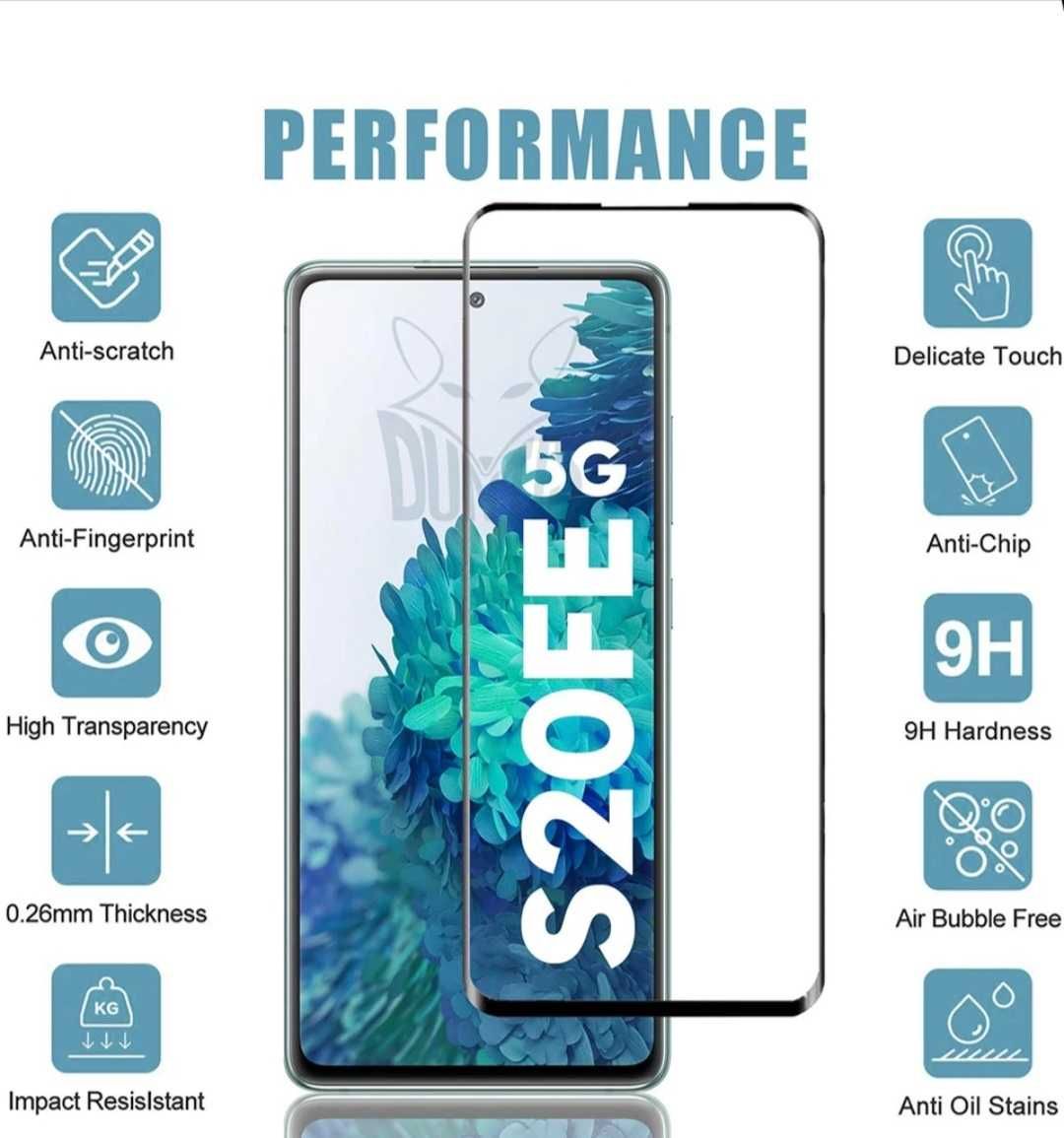 Folie Sticla Full Samsung A51 4G/5G . A52 . A53 . A54 . A71 . A72