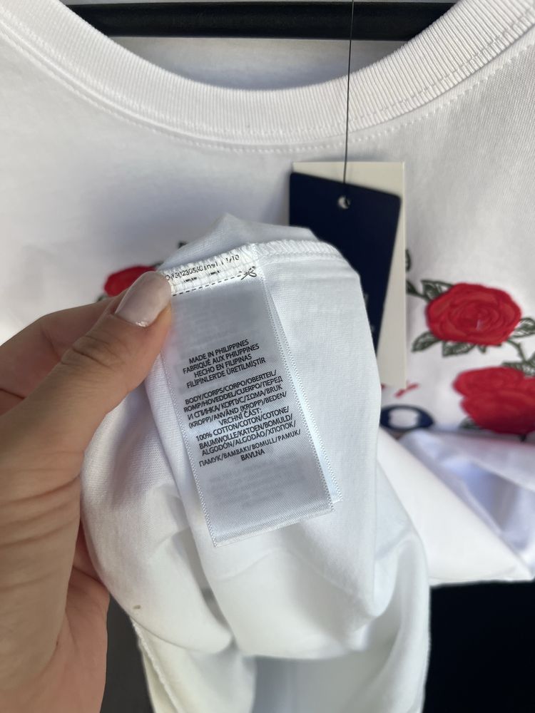 Tricou dama Ralph Lauren brodat L