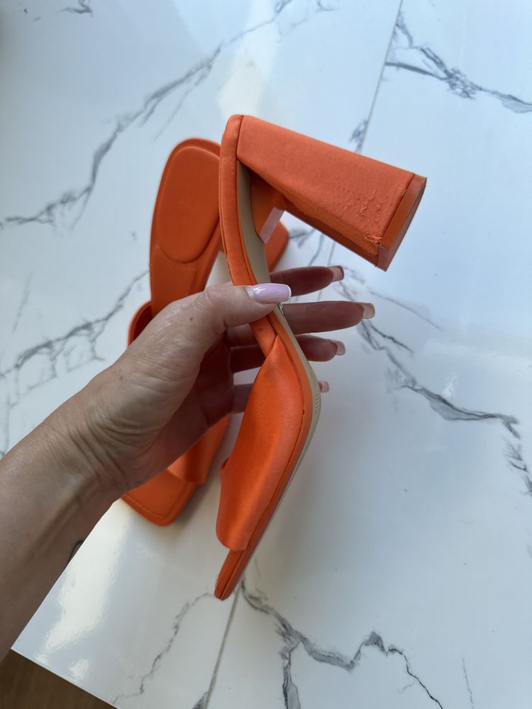 Papuci Zara 38 orange