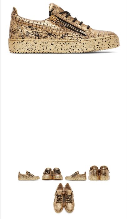 Обувки Giuseppe Zanotti gold 43 номер