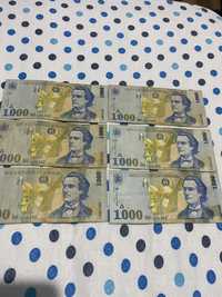 Vand bancnote de 1000 lei