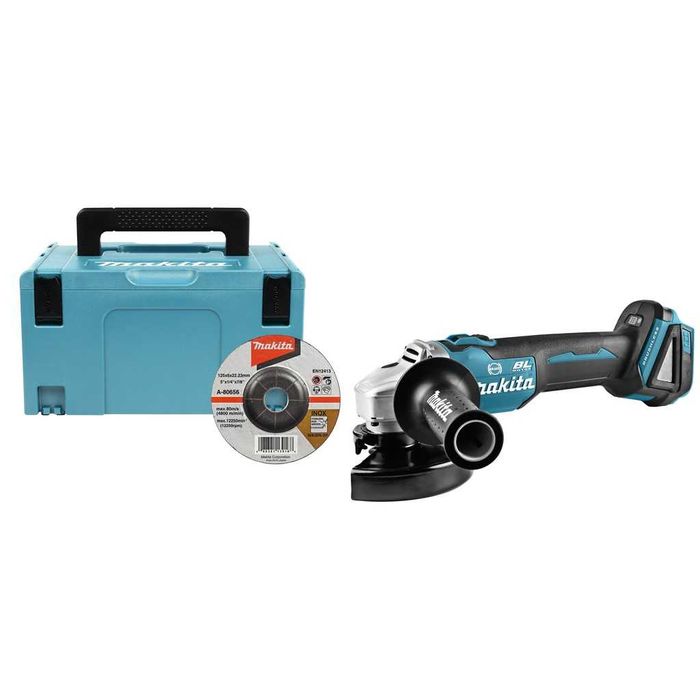 Ъглошлайф Makita DGA506ZJ, 18V, 125 мм