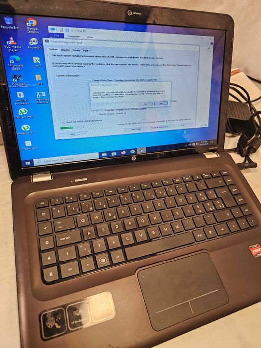 dezembrez Laptop HP Pavoilion DV6 AMD Phenom 2 n930 AMD Vision