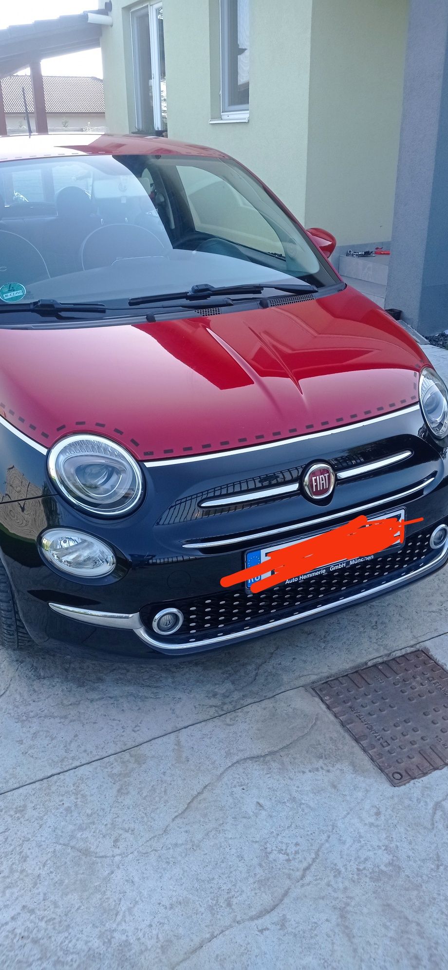 Fiat 500 bicolore