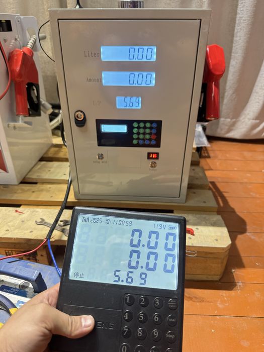 Мини Азс колонка 12 в для солярку бензина 220 в