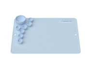 Covoras pictura tip planseta, cu 8 recipiente si suport, silicon,